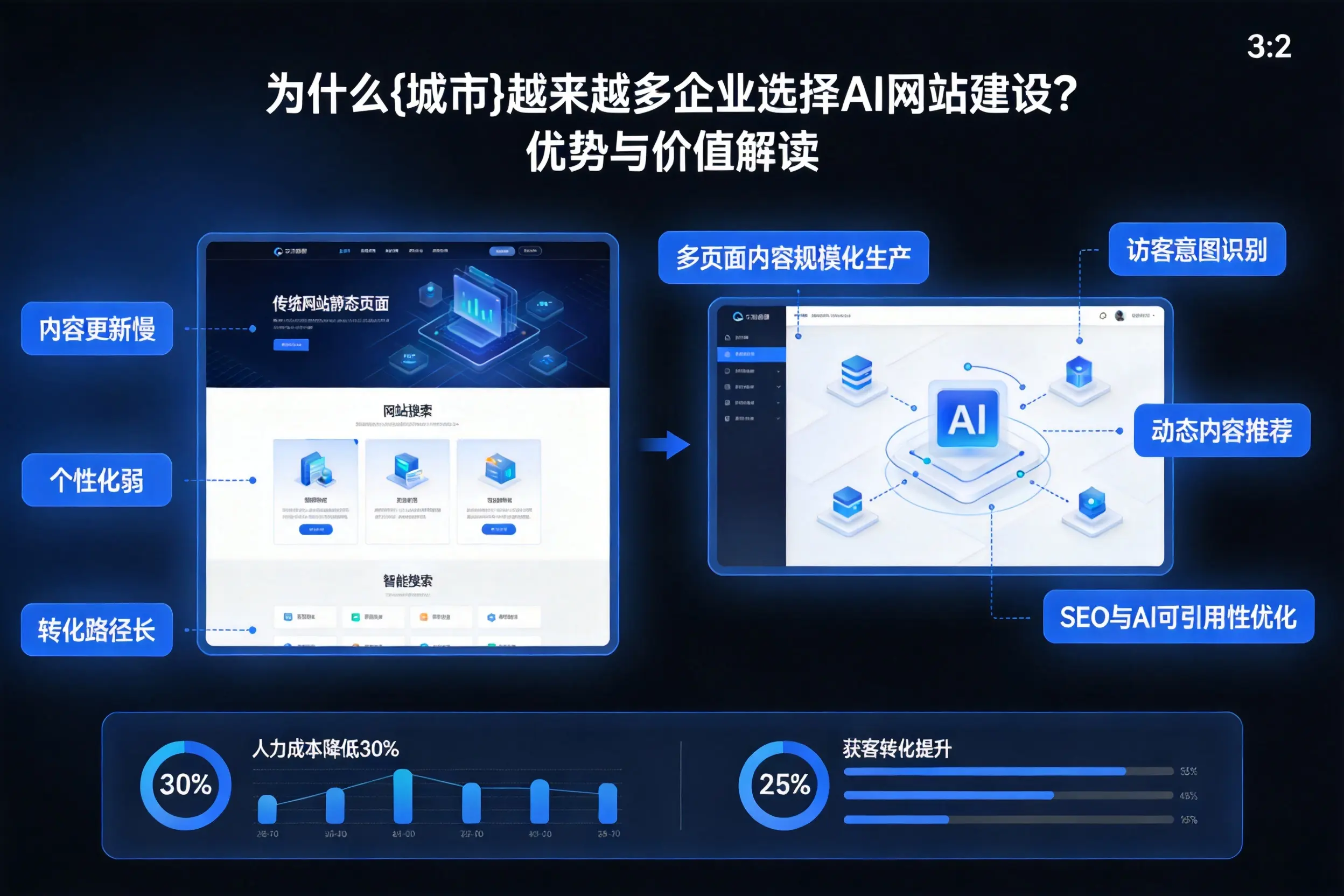 为什么湘西越来越多企业选择AI网站建设?优势与价值解读