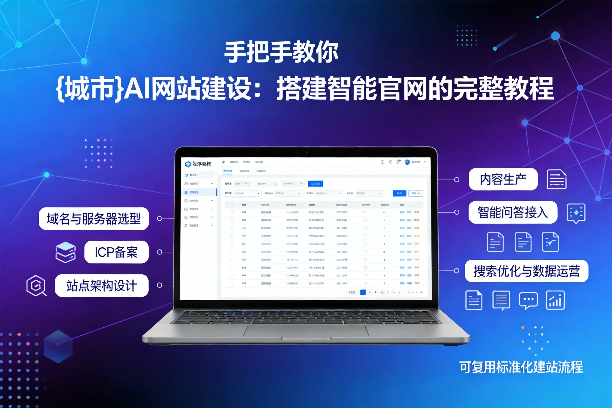 手把手教你湘西AI网站建设：搭建智能官网的完整教程