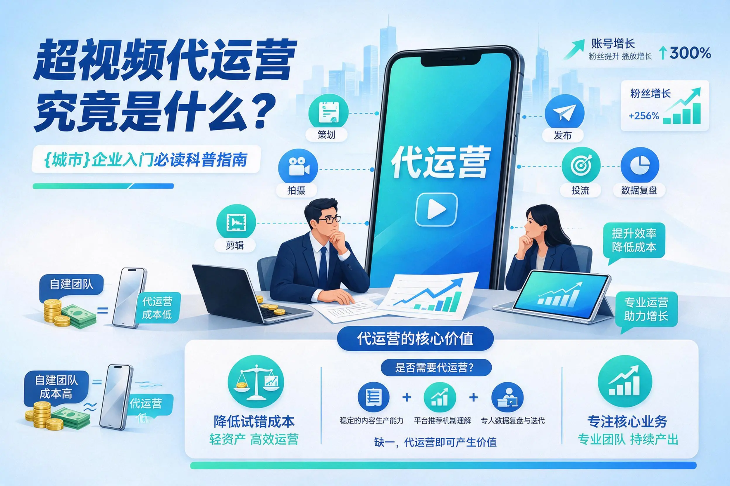 短视频代运营究竟是什么?湘西企业入门必读科普指南